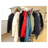 Assorted Jackets and Apparel (excludes Rack)