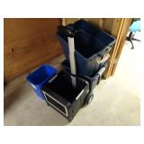 Assorted Storage Bins - No Lids