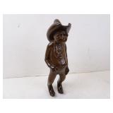 10' Carved Wood Cowboy Statue