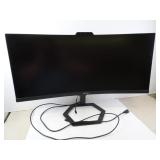 Philips 34' Curved Screen Monitor With Cord