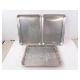 Lot of 3 Nordic Ware 13' x 9' Baking Trays
