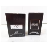 Lot of 2 Genie Collection Mens Cologne in Box -