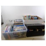 Large Lot of Misc. Movies -  DVD Bluray & VHS