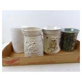 Lot of 4 Scentsy & Related Electric Wax Melters