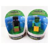 Lot of 2 New Minecraft Collectors Phone Stands -