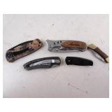 Lot of 5 Folding Pocket Knives