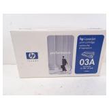 Unopened HP LaserJet Print Cartridge 03A in Box