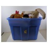 Tote of Misc. Toys & Related