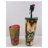 Lot of 2 Starbucks Limited Edition Drinkware