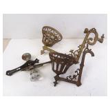 Lot of Antique Metal Decorative Home Hardware -