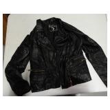 Baby Phat Size Medium Leather Womens Jacket