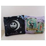 Pair of Nightmare Before Christmas Cloud Pillows
