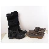 Lot of 2 Womens Boots Size 5 & 6.5