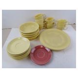 Set of 21 pcs Fiestaware in Yellow - 1