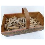 Vintage Cardboard Glass Grown Brand Tomato Basket
