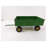 Ertl John Deere Pressed Steel Tractor Trailer Toy