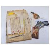 Lot of Vintage Paper Goods - Newspaper Religious