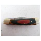 Vintage Frost Cutlery Pocket Knife with Stained