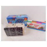 Lot of 3 New Items - Wood Dice Model Dough &