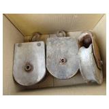 Lot of 3 Antique Pulleys