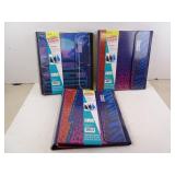 Lot of 3 New Mead Trapper Keepers