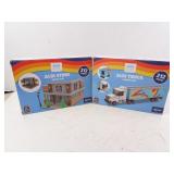 Lot of 2 ALDI Play Build Sets - Truck & Store