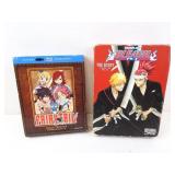 Lot of 2 Anime Show DVD Sets - Bleach & Fairy