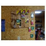 Assorted Hardware Hanging on Wall