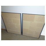 Lot of 2 Quartet Bulletin Boards 47' x 35'