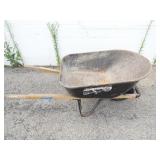 True Temper Steel Wheelbarrow