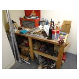 Contents of Work Bench - Excludes Red Toolbox