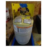 Tank of R404A Refrigerant - Gross Weight 37lbs