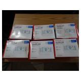 Lot of 6 Honeywell Programmable Thermostats