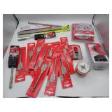 Lot of Drill Bits & Hole Saws - Mostly Milwaukee