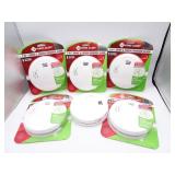 Lot of 6 First Alert Smoke/CO Alarms