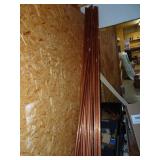 Assorted Copper Piping - Ranges From 1/2' to 1.5'