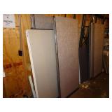 Lot of Assorted Office Partition Panels