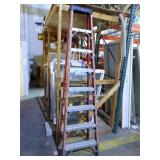 Green Bull 8ft Fiberglass Step Ladder
