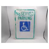 New Metal Reflective Handicap Parking Sign
