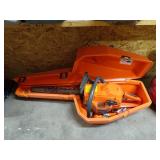 Husqvarna 51 Chainsaw - Some oil in case - unsure