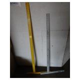 Lot of 2 Drywall T Squares