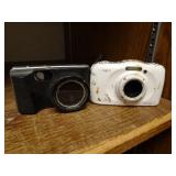 Lot of 2 Digital Cameras - Untested/Rough Shape