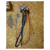 Yellow Jacket Refrigerant Titan 4-Valve Manifold