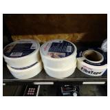 Five Rolls of FibaTape Drywall Mesh Joint Tape