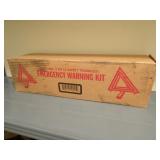 New Emergency Warning Kit in Box