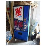 Vintage RC Cola Vending Machine w/ Keys - Runs &