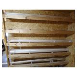 Assorted Trim and Moulding on Shelves - 7ft Long
