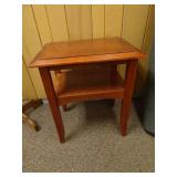 Wood End Table
