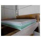 Lot of 6 Foam Board Insulation 1'/2' & Pipe