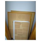 Lot of Cork Bulletin Boards - Various Sizes